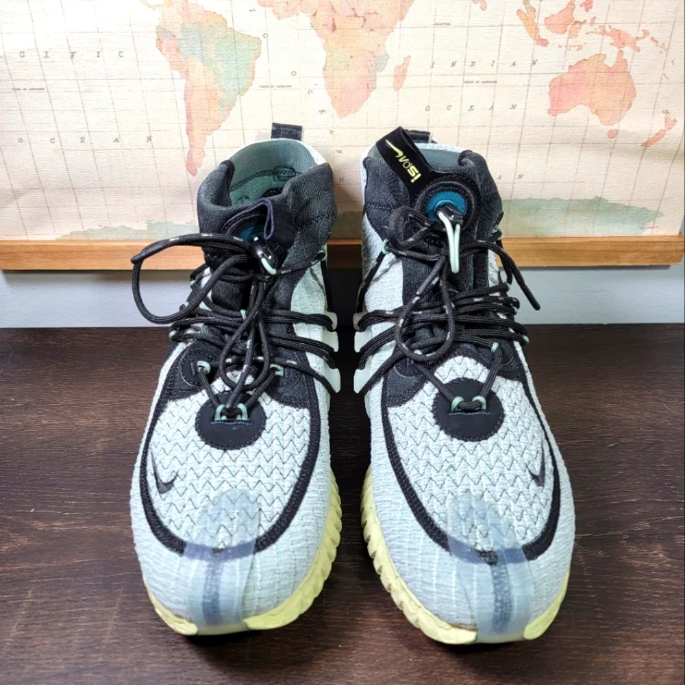 BRAND NEW Nike Flow 2020 ISPA SE Dutch Green Mens Size 11.0 - Picture 2 of 6